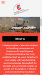 Mobile Screenshot of christchurchelectrical.co.nz
